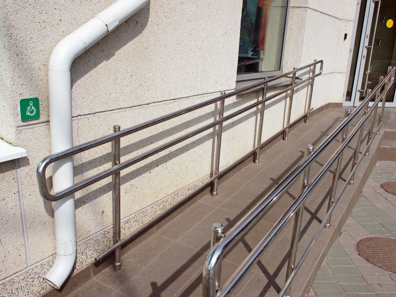 Accessible Entrance Railing