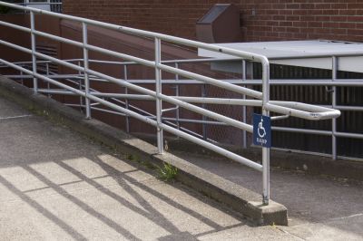 Handicap Railings Are Great For Ramps